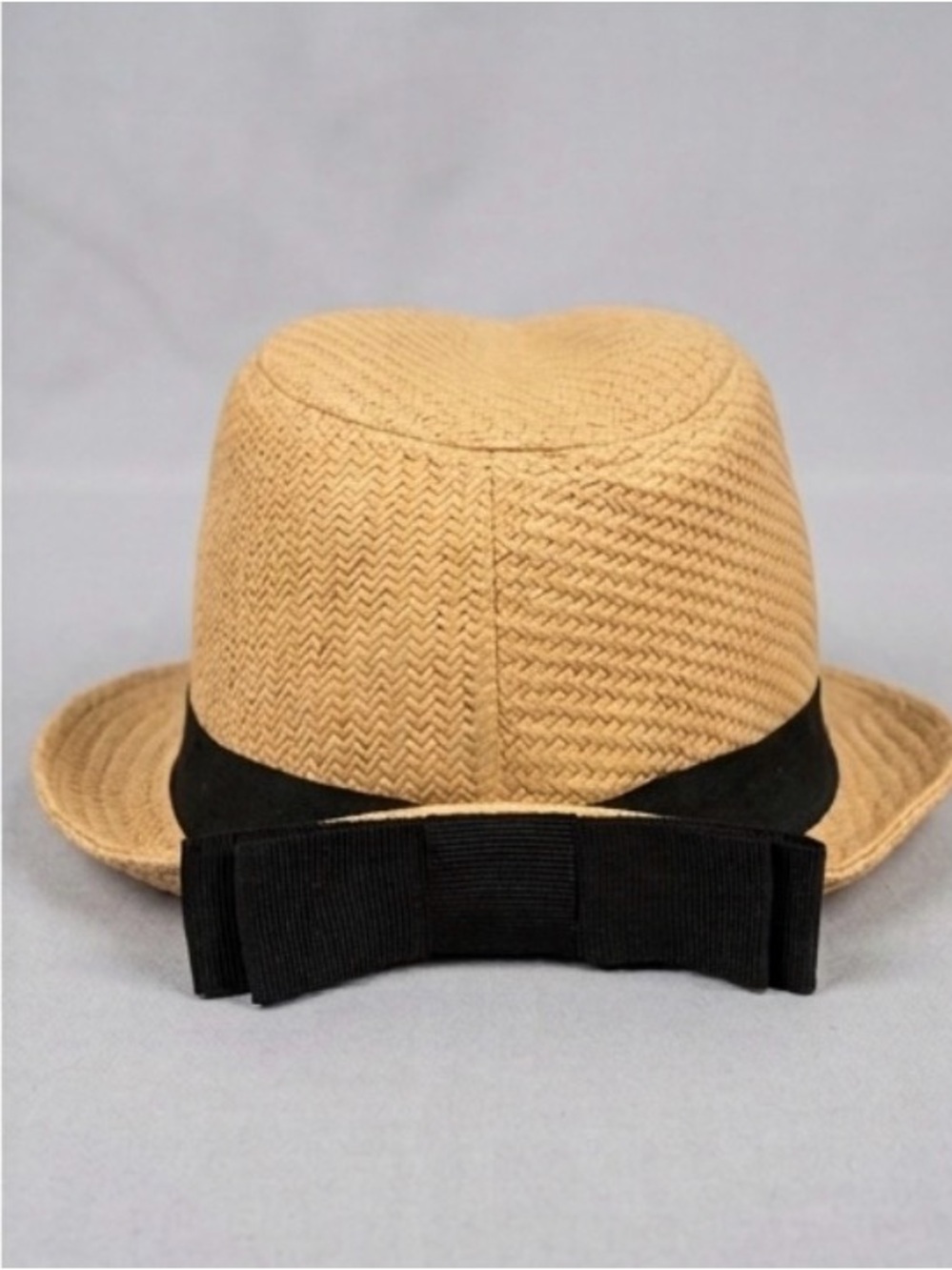 Pins and Needles | Tan Paper Straw Fedora Hat
